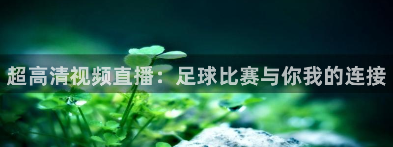 360足球直播在线直播观看高清：超高清视频直播：足球比赛与你我的连接
