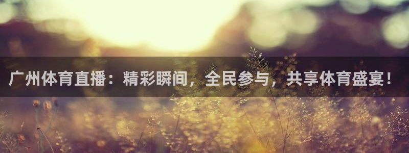 360体育免费直播nba在线观看高清：广州体育直播：精彩瞬间，全民参与，共享体育盛宴！