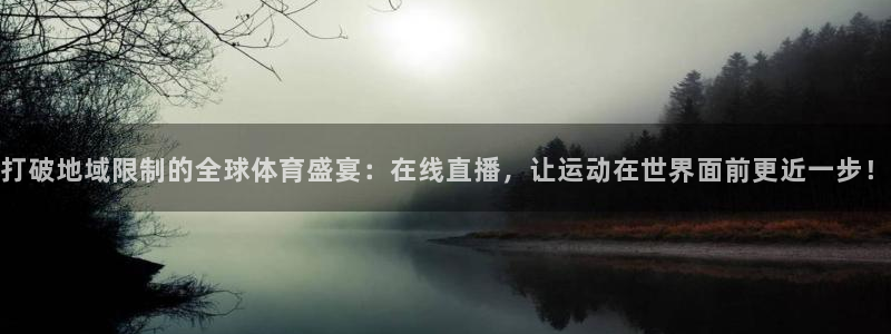 360体育比赛在线直播：打破地域限制的全球体育盛宴：在线直播，让运动在世界面前更近一步！
